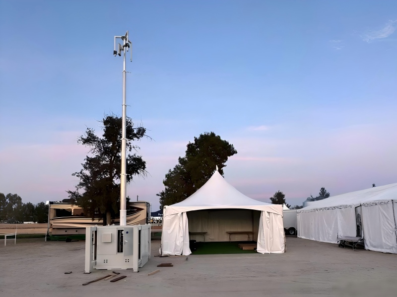 Gabinete de comunicaciones integrado: Refugio de telecomunicaciones de 12 m en EE. UU.